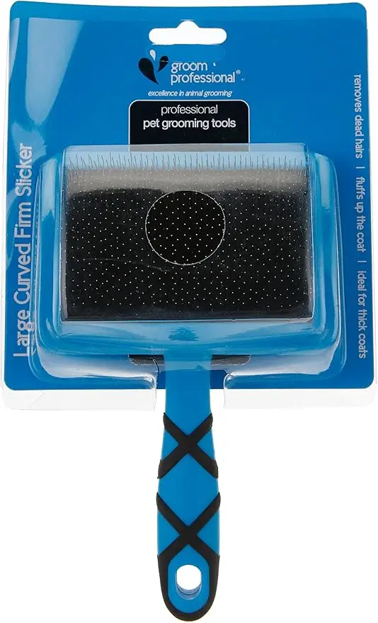 Groom Professional  Curved Firm Slicker BrushesSizes: L 