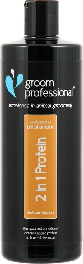 Groom Professional 2 In 1 Protein ShampooVolume: 450 ml 