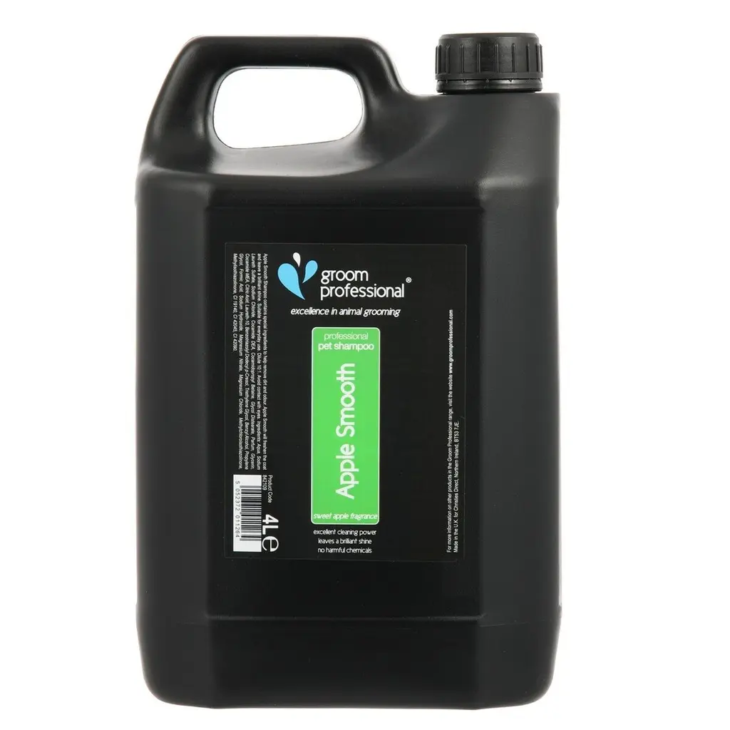 Groom Professional Apple Smooth ShampooVolume: 4 litre