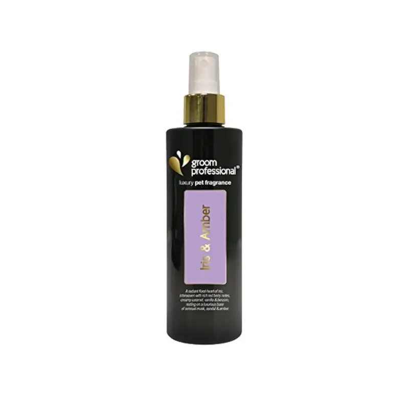 Groom Professional Luxury Irish & Amber Pet CologneVolume: 200 ml, Fragrance/Flavour: Iris & Amber 