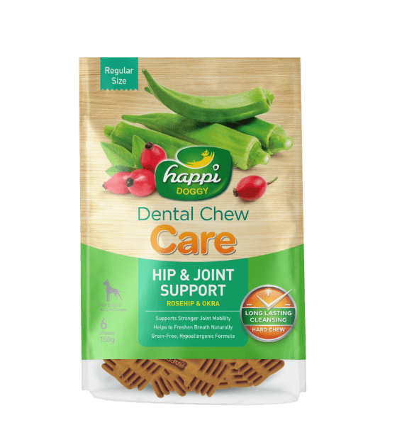 Happi Doggy  Dental Chew Care-Hip & Joint Support-4 