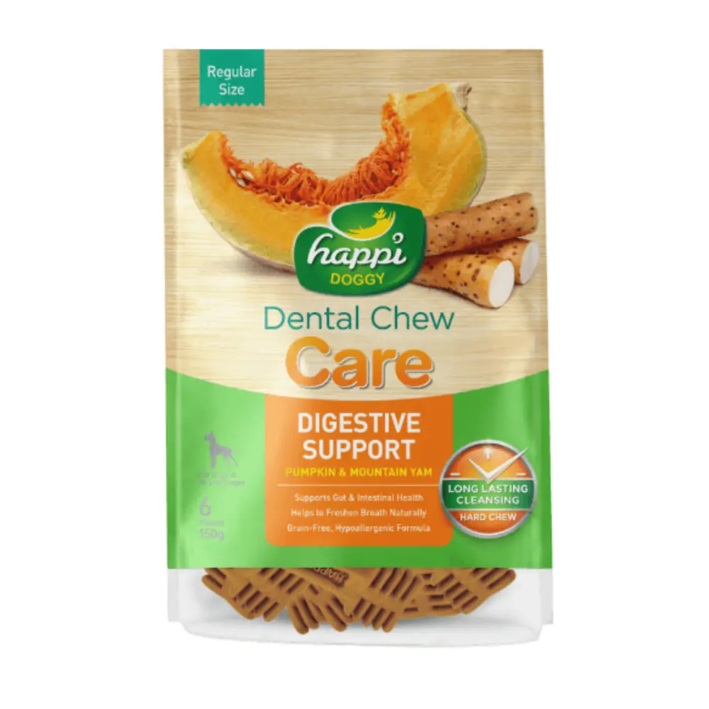 Happi Doggy Dental Chew Care-Digestive Support-4