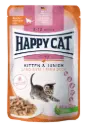 Happy Cat Young Meat In Sauce Kitten & Junior Land Duck Wet Cat Food Pouch 85g