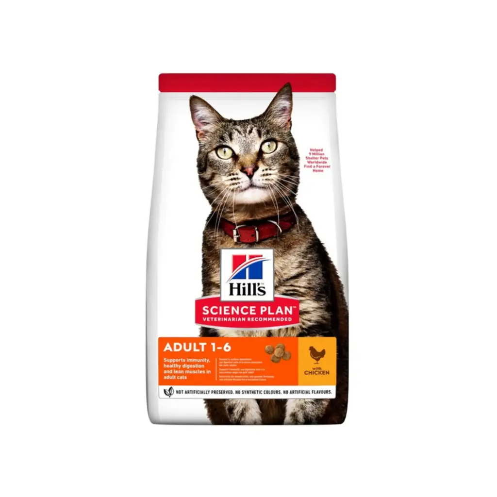 Hills Science Plan Adult Cat Food with Chicken 3kg
