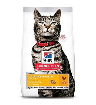 Hills Science Plan Urinary Health Chicken Adult Dry Cat Food Bag 3kg