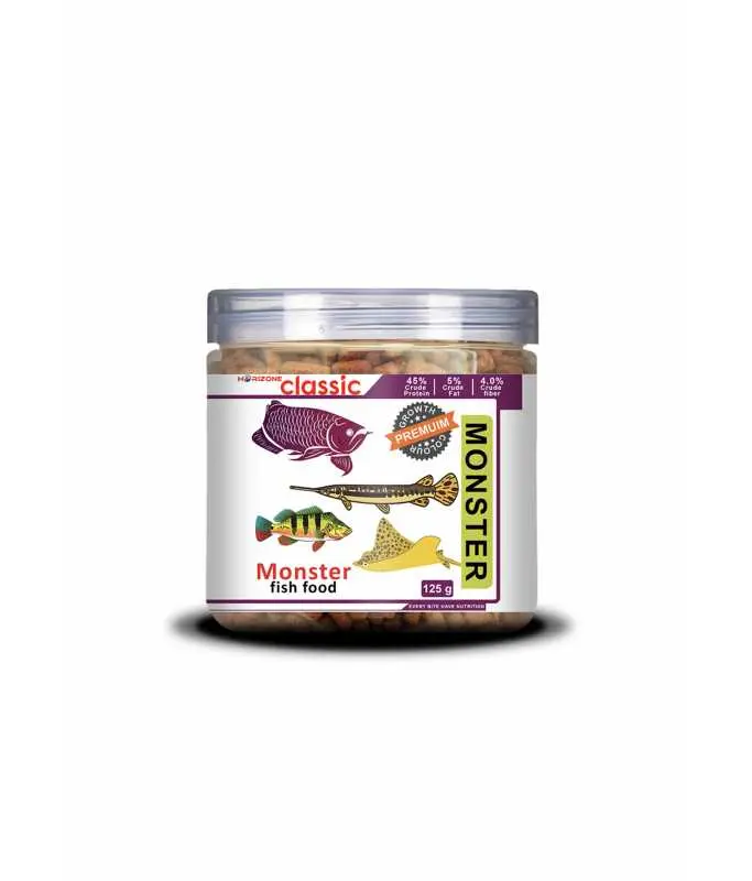 [8904406372865] Horizone Classic Monster Fish Food Weight: 125g