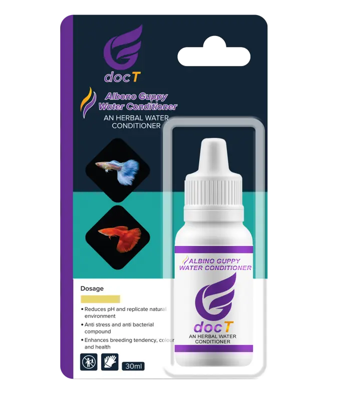 [8904218172325] Horizone Doct Albino Guppy Water Conditioner - 30ml