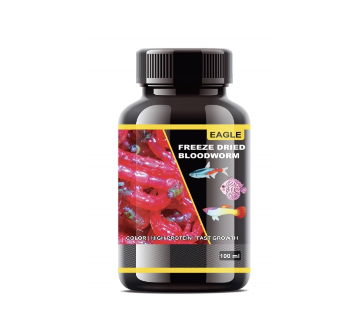 Horizone Eagle Freeze Dried Blood Worms - 100 Ml 