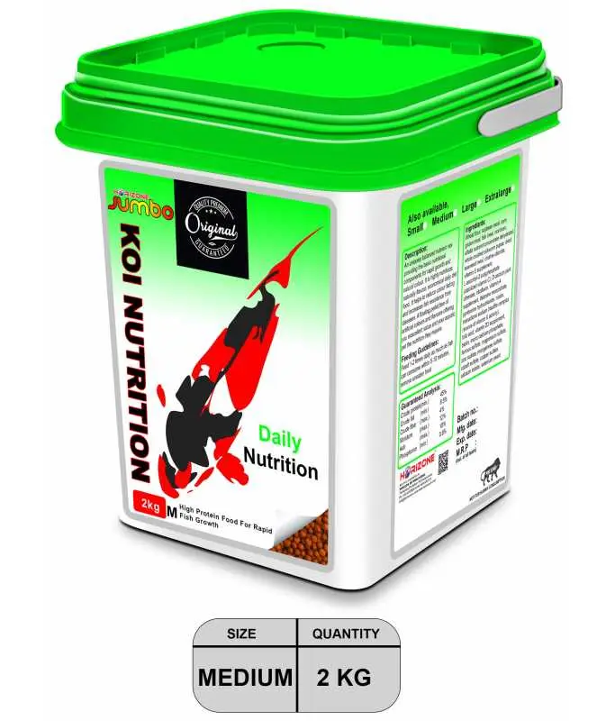 Horizone Jumbo Koi Nutrition 2Kg- Medium(2.5mm) 