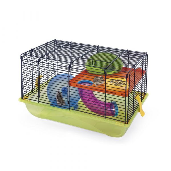 [IM06458] IMAC CRICETI 9 Hamster Cage - Compact Small Pet Habitat Size : 45 x 30.5 x 29cm