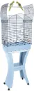IMAC Calla Small Blue Bird Cage With Stand - Perfectly Sized Habitat for Small Birds - Size: 62 x 43 x 78 -150cm |