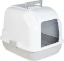 IMAC Privacy Pod – Covered Cat Toilet for Hygiene & Comfort - Size: 50 x 40 x 40cm (Grey) 