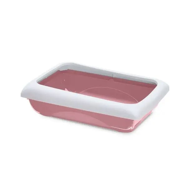 [IM42096] IMAC DODO Open Cat Litter Tray – Spacious, Easy-Clean Design for Comfortable Daily Use ( Size : 45.5 x 31 x 13.5)1pc