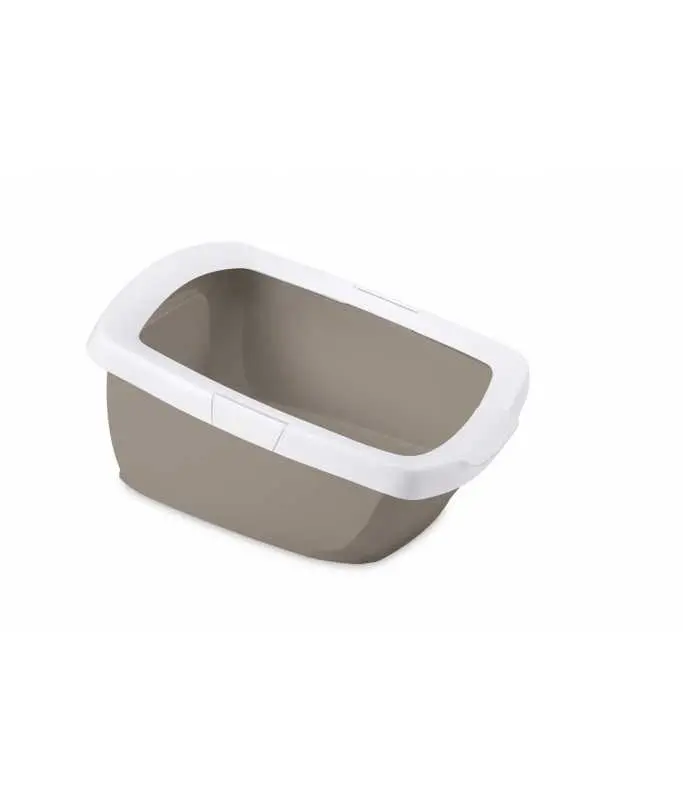IMAC Funny Junior Litter Tray+Border - 57X43X28.5cm Color: Grey