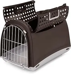 [IM80591] IMAC Linus Cabrio - Carrier For Cats And DogsColor: Brown, Dimension: 50 x 32 x 34.5cm