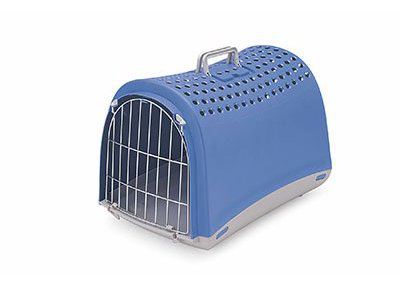 IMAC Linus Carrier for Cats and DogsColor: Blue, Dimension: 50 x 32 x 34.5cm