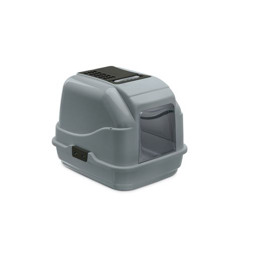 [IM84046R] Imac Easy Cat Second Life Plastic Cat Toilet, 50x40x40cmColor: Grey