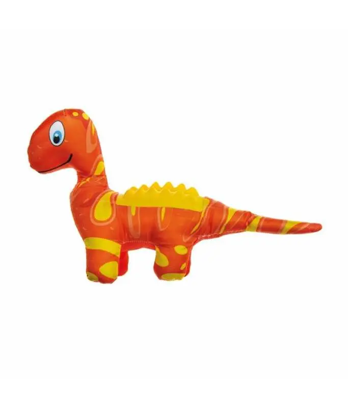 [ICC009] Imac Plush Dino with Plastic Back Dog Toy 37x23 cm