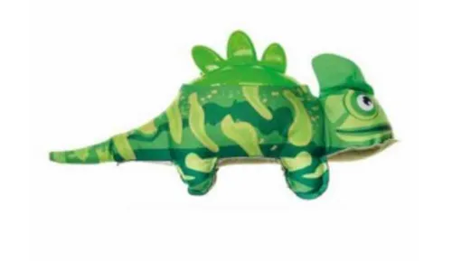 [ICC010] Imac Plush Iguana with Plastic Back Dog Toy 38x16cm