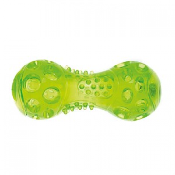 Imac TPR Bone Toy 14.2x5.8x5.8 cmColor: Green, Dimension: 14.2x5.8x5.8 cm