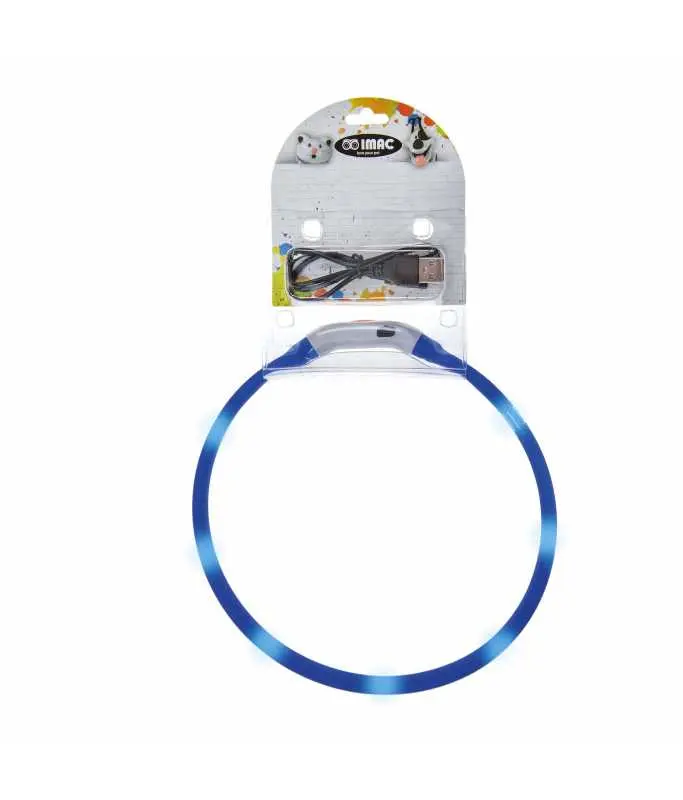 Imac USB Charge LED Dog Collars Sizes: M