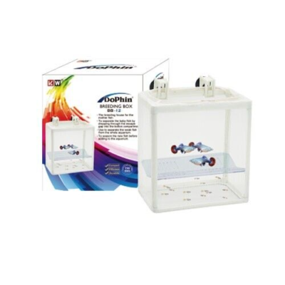 [BB-12] KW Zone Dophin Breeding Box-Without Pump 12.5x8x14.5cmDimension: 12.5x8x14.5cm