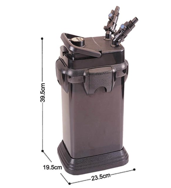 [FDC1000] KW Zone Dophin Canister FilterMax Output: 1000L/H, Model: FDC-1000, Options: Without UV