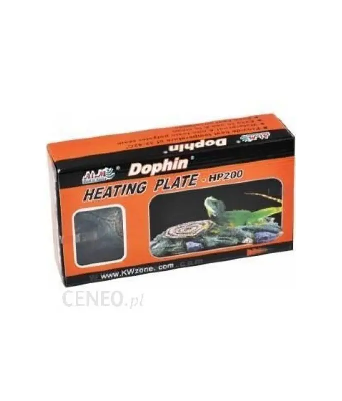 [U457M] KW Zone Dophin HP200 Reptile Heating Plate – Reliable Temperature Control for Healthy Habitat