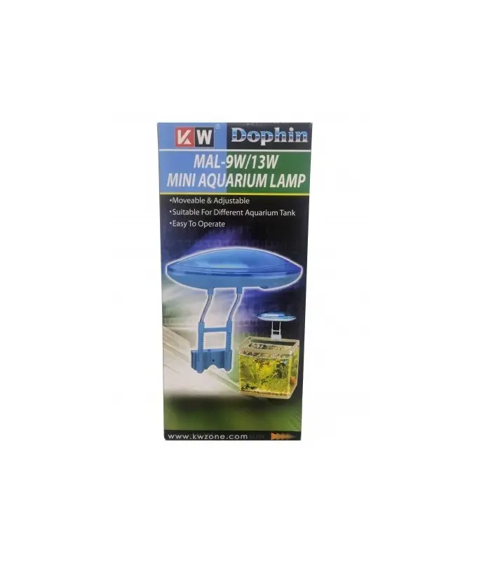 KW Zone Dophin MAL Mini 13W Aquarium Lamp – Compact, Bright & Energy-Efficient Lighting