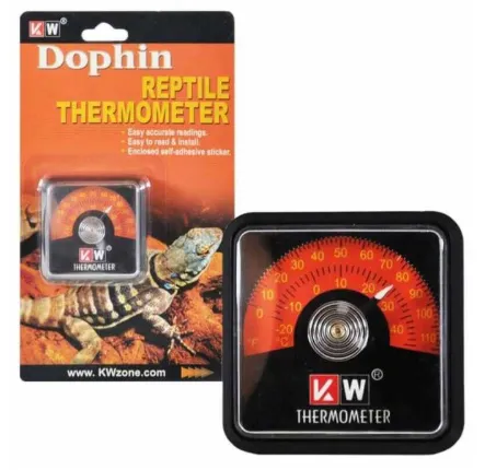 KW Zone Dophin Reptile Thermometer(B/Card) - TH010