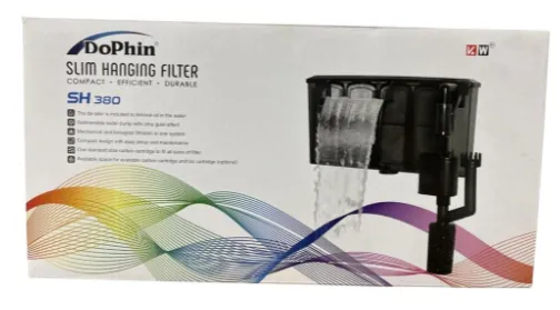 KW Zone Dophin Slim Hanging Filter-SH380[Output:320L/H]