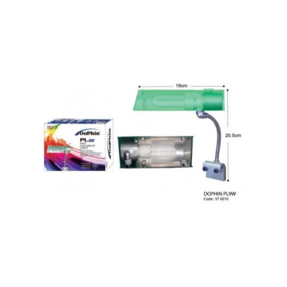 KW Zone 9W Mini Aquarium Light–Compact, Bright LED Illumination for Small Tanks