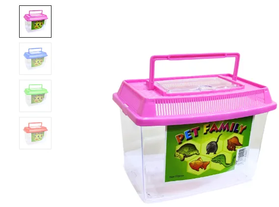 KW Zone Plastic Tank[Length - 23cm] Assorted Colors