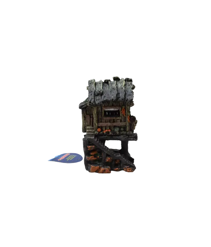 Karis Cozy Miniature House Aquarium Decor – Perfect Fish Hideout KS-90058 | 17 x 9 x 9cm