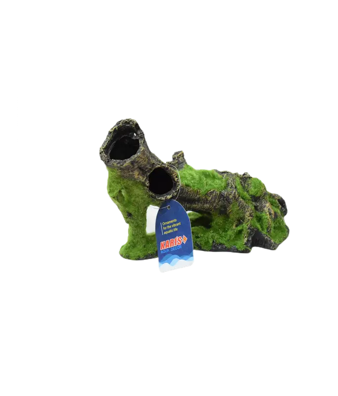 Karis Miniature Stone Shelter – Realistic Aquarium Ornament KS-90064 | 18x10.5x14cm