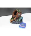 Karis Miniature Stone Shelter – Realistic Aquarium Ornament KS-90083 | 11x10x12cm