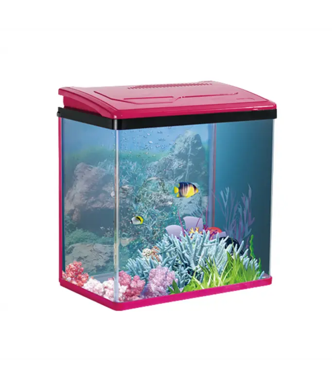 [PY-240-PK] Karis PY-Series Aquarium 235 x 160 x 280mmColor: Pink