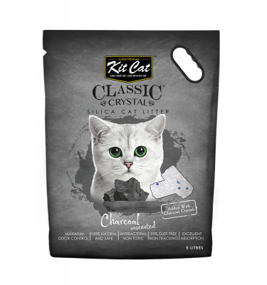 Kit Cat Classic Crystal Cat Litter – Lavender (5 Litres) 