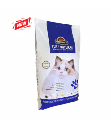 Kitty Choice Pure Natural Bentonite Cat Litter Mixed Fragrance , 20kgWeight: 20kg