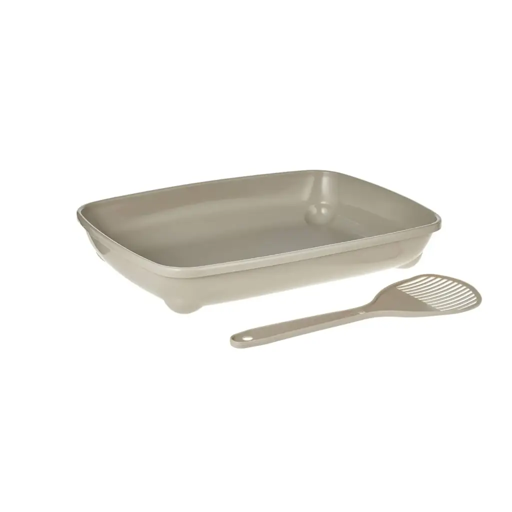 [5412087013777] MODERNA TRAY WITH SCOOP&BAG 37CM(C120 SET)Color: Grey