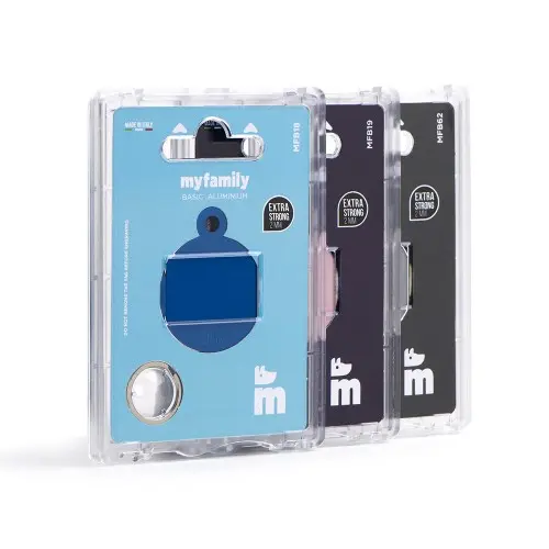 [MFB18] MY FAMILY CERCHIO GRANDE ALLUMINIO BLU