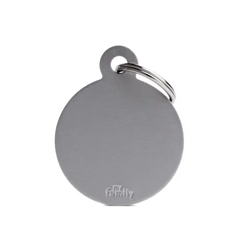 [MFB62] MY FAMILY CERCHIO GRANDE ALLUMINIO GRIGIO