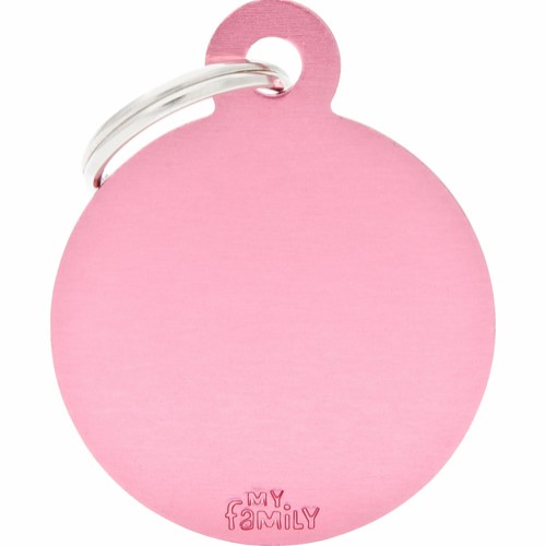 [MFB19] MY FAMILY CERCHIO GRANDE ALLUMINIO ROSA