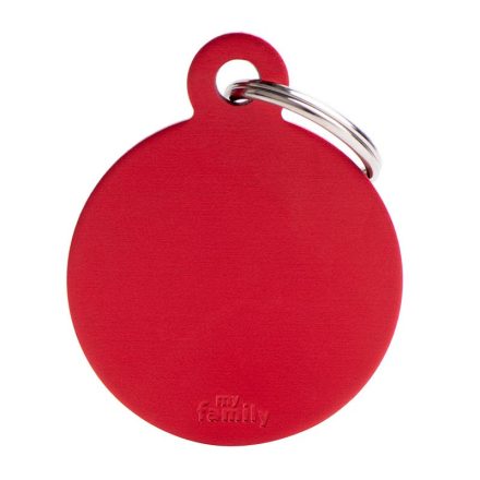 [MFB20] MY FAMILY CERCHIO GRANDE ALLUMINIO ROSSO