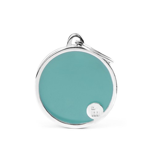 [BH50CLIGHTBLUE] MY FAMILY CERCHIO L AZZURRO BASIC HANDMADE