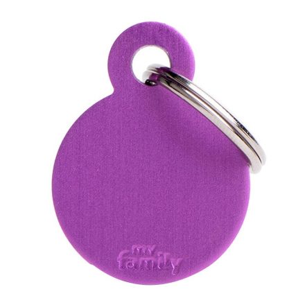 [MFB56] MY FAMILY CERCHIO PICCOLO ALLUMINIO VIOLA