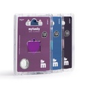 MY FAMILY CUORE PICCOLO ALLUMINIO BLU