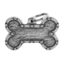 MY FAMILY PAW GLITTER GREY