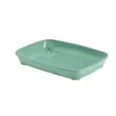 Moderna Arist-O-Tray-Cat Litter Tray 36.7 x 27.1 x 6.2 cm-Green
