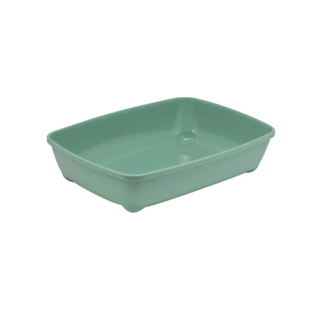 [MOD-C190-0378-0041] Moderna Arist-O-Tray-Cat Litter Tray 49.3 x 37.5 x 11.4 cm-Green